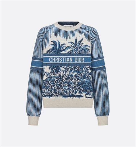 dior sweater blue and white|dior sweater 2020ss.